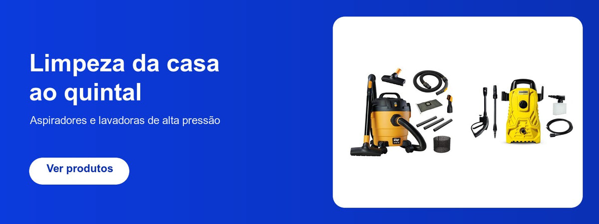 Limpeza da casa ao quintal