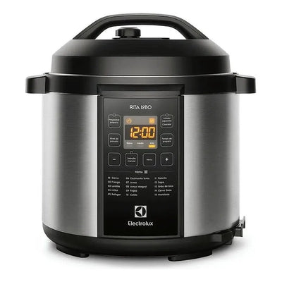 Panela de Pressão Elétrica Electrolux Experience Digital 6 L Preta 127V
