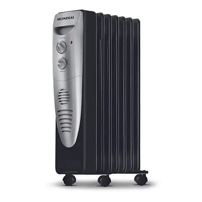 Aquecedor a Óleo Mondial A-06 1500 W Preto e Prata 127V