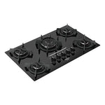 Cooktop a Gás Itaplus 5 Bocas Mesa de Vidro Tripla Chama