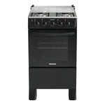 Fogão de Piso Itatiaia Star New 4 Bocas Mesa Inox Forno 48 L Bivolt