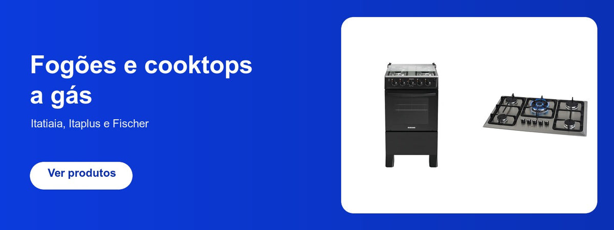 Fogões e cooktops a gás